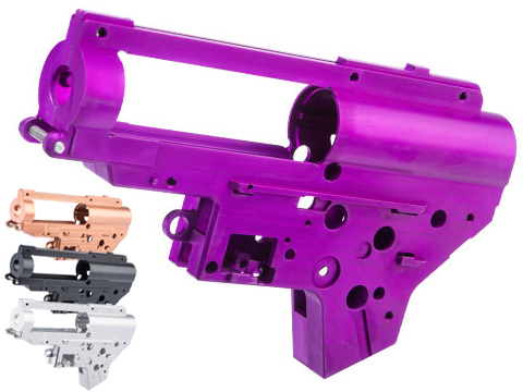 Aztech Innovations Scythe CNC 7075 Aluminum Gearbox for M4/M16 Gel Ball Blaster Rifles 