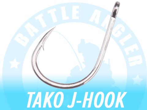 Battle Angler Tako Octopus Super J Hook (Size: 2/0)