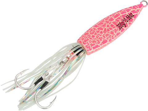 Battle Angler Ghost Squid Jigging Fishing Lure (Model: 300g / Pink Fissure)