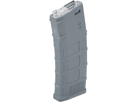 Avengers Polymer Magazine for M4/M16 Series Airsoft AEG Rifles (Color: Grey / 370rd High-Cap)