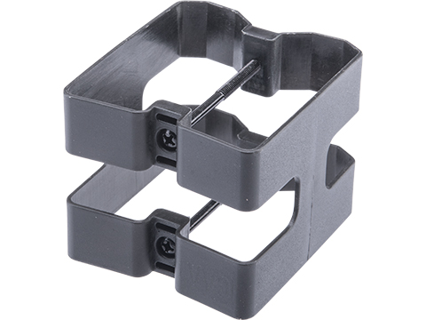 Matrix Dual Magazine Clamp for M4 / M16 Airsoft Magazines (Color: Black)