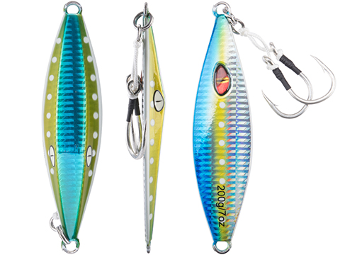 Battle Angler Phantom Fall II Fishing Jig (Color: Sardine Glow / 200g)