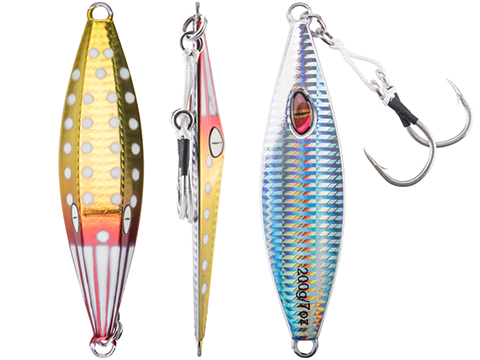 Battle Angler Phantom Fall II Fishing Jig (Color: Glow Squid / 400g)