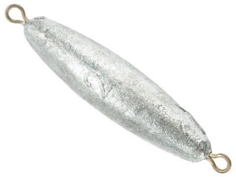 Battle Angler Double Ring Torpedo Lead Weight Sinker (Size: 2oz / Pack of 10)