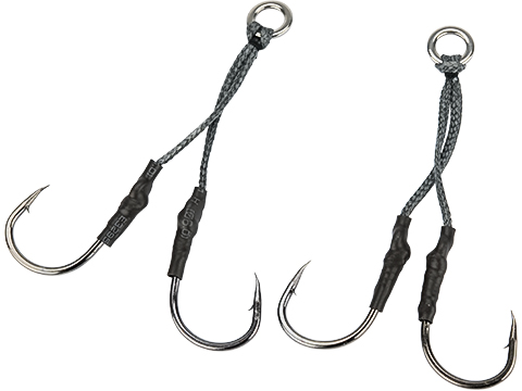 Battle Angler Long Stinger Jigging Dancing Hook Set - Pack of 2 