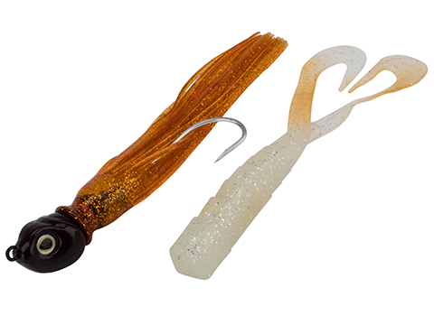 Battle Angler War Head Jigging Lure (Color: Brown - Orange / 4oz)