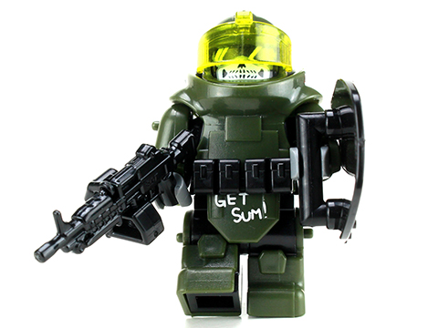 Battle Brick Customs Military Mini-Figure (Model: Juggernaut)