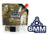 6mmProShop Pro-Series Bagged 6mm Premium High Grade Precision Airsoft BBs (Weight: .28g / 2500rd / White)