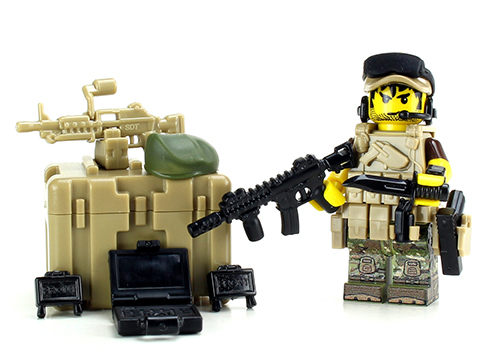 Battle Brick Customs Military Mini-Figure (Model: Green Beret ODA Member)