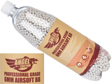 Angel Custom 7000 Rounds Professional Grade 6mm Airsoft BBs (Weight: 0.25g)