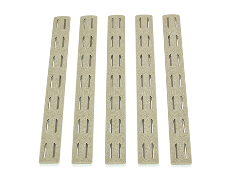 BCM Gunfighter KeyMod Rail Panel (Color: Flat Dark Earth / 5 Pack)