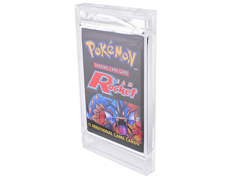 Bearish Cases Acrylic Case 16 Card Booster Pack