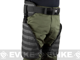 Matrix Tactical Systems MOLLE Lumbar Belt & Leg Protection System w/ Thigh Rig (Color: Black)