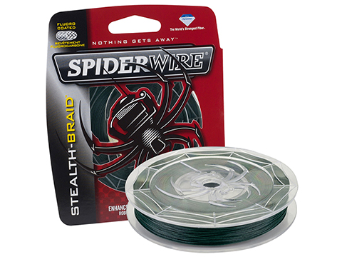 SpiderWire Stealth® Flouro-Coated Leader (Model: 40lbs / 300yd / Moss Green)