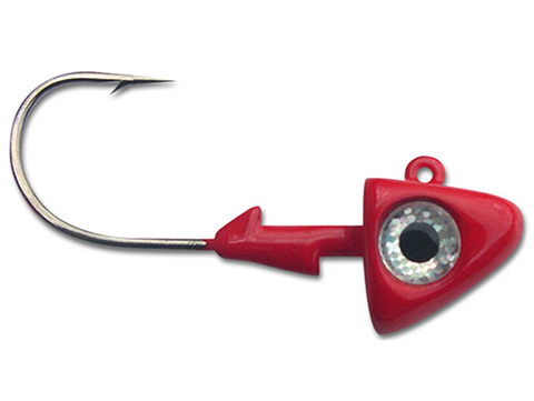 Big Hammer Hammer Heads Jig Head (Color: Red / 3/16oz-2/0)