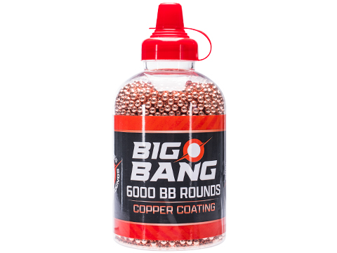 Big Bang Airgun 6000 Round 4.5mm / .177 Cal Copper Coated Steel BBs