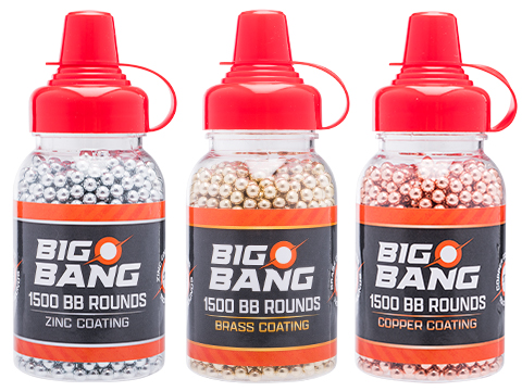 Big Bang Airgun 4.5mm / .177 cal Steel BB - Bottle 