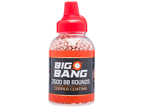 Big Bang Airgun 4.5mm / .177 cal Steel BB - Bottle (Type: Copper Plated Steel / 2500rd)