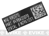 Blackjacks Weapon Code Label (Type: Mk 46 MOD 0/1)