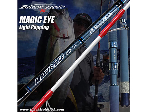 Black Hole USA Magic Eye Light Popping Fishing Rod 