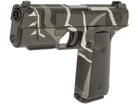 EMG / Hudson H9 Gas Blowback Airsoft Parallel Training Pistol w/ Custom Cerakote (Color: Panther)