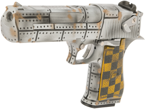 WE-Tech Desert Eagle .50 AE GBB Airsoft Pistol by Cybergun w/ Black Sheep Arms Custom Cerakote (Color: Warbird)