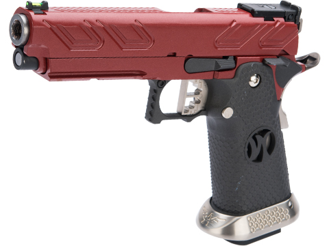 AW Custom HX2302 Hi-Capa Gas Blowback Airsoft Pistol w/ Black Sheep Arms Custom Cerakote (Color: Metallic Red)