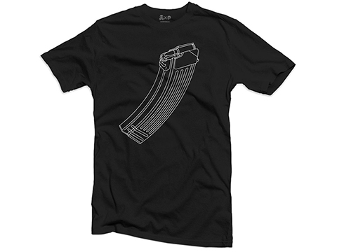 Black Rifle Division AK MAG Graphic T-Shirt (Color: Black / X-Large)