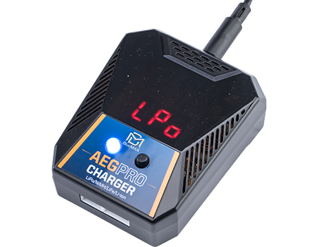 BlueMax AEG-Pro Ultra Compact 15W Balance Smart Charger for NiMH, LiPo, Li-ion and LiFe Rechargeable Batteries