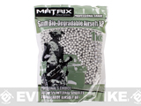 Matrix Match Grade Biodegradable 6mm Airsoft BBs (Weight: .30g / 3300 Rounds / White)