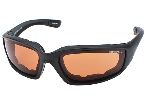 Bobster Foamerz II Shooting Sunglasses (Color: Black / Amber)