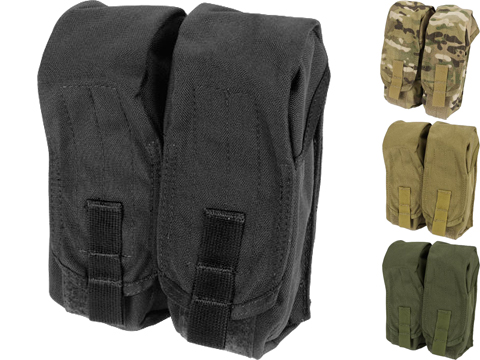 Black Owl Gear / Phantom MOLLE AK M4 G36C Dual-Double Magazine Pouch 