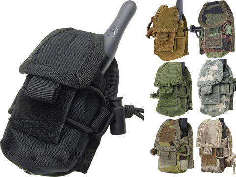 Condor MOLLE Multi-Purpose Handheld FRS Radio MOLLE Pouch (Color: Coyote Brown)