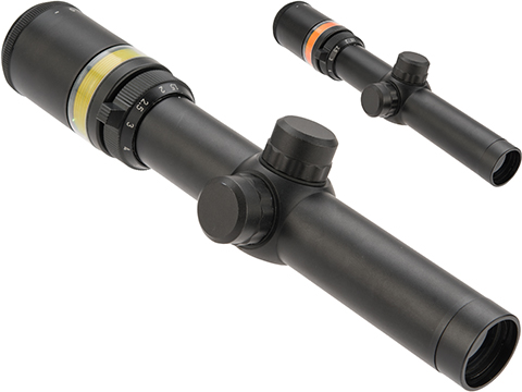 Black Owl Gear SSC Short Dot 1.5-6x24 Scope with Fiber Optic Illumination 