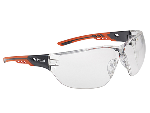 Bolle Safety NESS+ Safety Glasses (Color: Clear Lens)