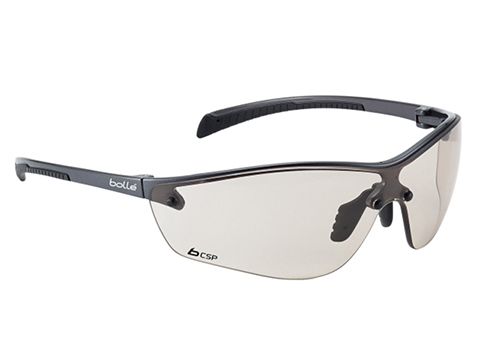 Bolle Safety SILIUM+ Ultra Lightweight Safety Glasses (Color: CSP Lens)