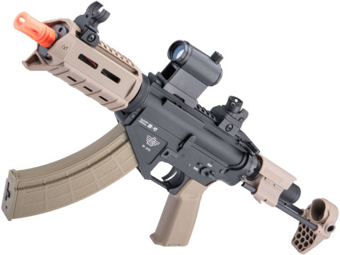 BOLT Airsoft BR47 PDW B.R.S.S. EBB Airsoft AEG Rifle (Color: Tan)