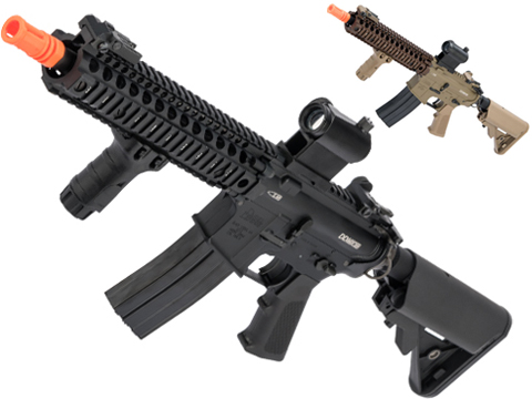 EMG Daniel Defense Licensed DD MK18 MOD 1 B.R.S.S. Recoil EBB Airsoft AEG Rifle 