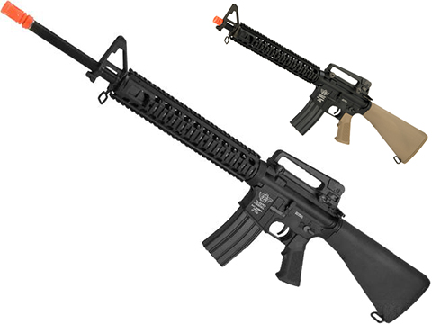 BOLT M16A4 B.R.S.S. HEAVY Full Metal Recoil EBB Airsoft AEG Rifle (Color: Black)