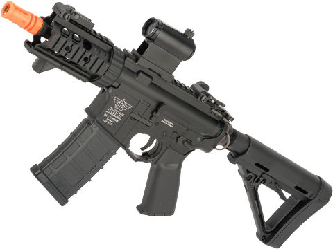 BOLT M4 PMC B.R.S.S. High Cycle Full Metal Recoil EBB Airsoft AEG Rifle (Color: Black)