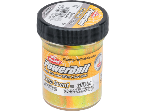 Berkley PowerBait Trout Bait (Type: Glitter / Rainbow / Extra Scent)