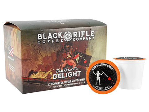 Black Rifle Coffee Company Coffee Rounds (Roast: Blackbeard's Delight / 12 Count)
