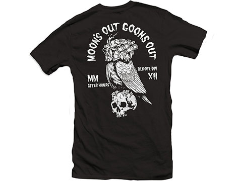 Black Rifle Division Moon's Out Goons Out Shirt (Size: X-Large)