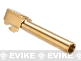 WE-Tech Replacement Outer Barrel for ISSC M22, SAI BLU, Lonewolf, & Compatible Airsoft Gas Blowback Pistols (Color: Gold)