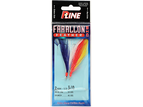 P-Line Farallon Feathers Vertical Fishing Jigs (Size: 5/0 / Mix)