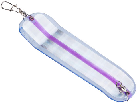 Pro-Troll ProChip 8 Flasher w/ E-Chip Electronic Attractor Fishing Lure (Color: UV Plaid Purple Stripe)