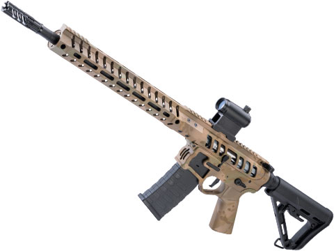 EMG Custom Cerakote F-1 Firearms UDR-15 AR15 2.0 eSilverEdge Airsoft AEG Training Rifle (Model: Multicam Arid)