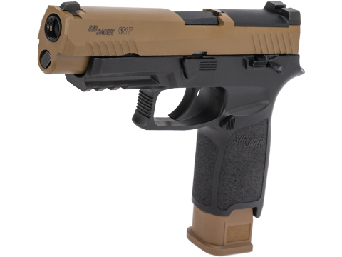 SIG Sauer ProForce P320 M17 MHS Airsoft GBB Pistol w/ Black Sheep Arms Custom Cerakote (Model: Green Gas / Black Frame)