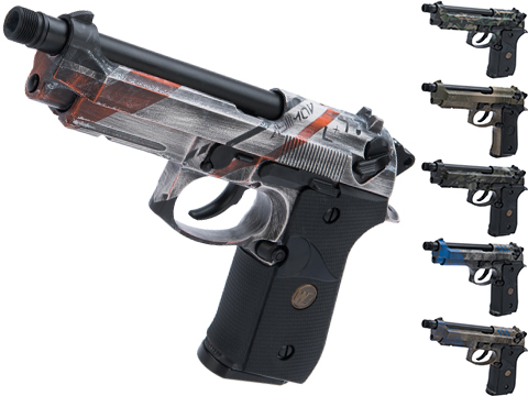 WE-Tech M9A1 GBB Airsoft Training Pistol w/ Black Sheep Arms Custom Cerakote 