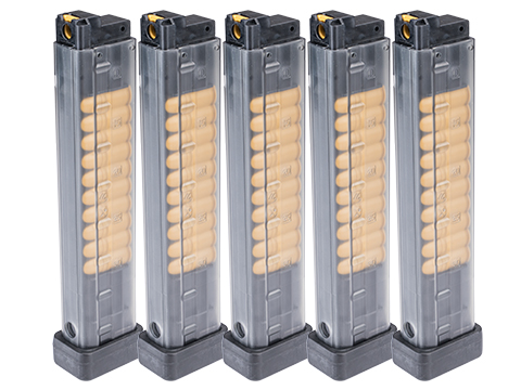 ARCHWICK x B&T Air 100rd Mid-Cap Magazine for APC 9 Airsoft AEG SMG (Package: Box of 5)